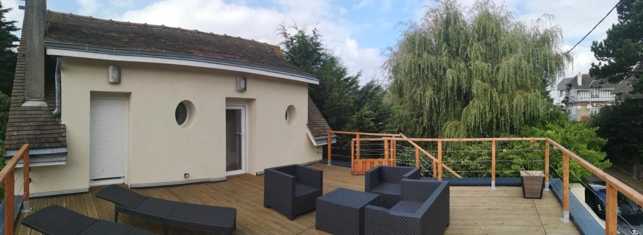 Villa Contre Vents Et Marees Mesnil-Val-Plage Exterior foto